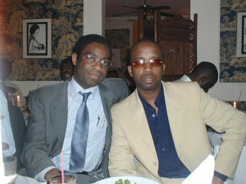 Herve & Martial Mbouguen (de gauche  droite) des jumeaux ancien berimen