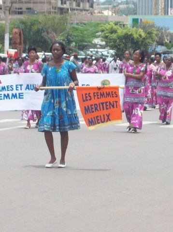 Les Camerounaises ont profit de la journe du 8 Mars pour faire valoir leurs revendications