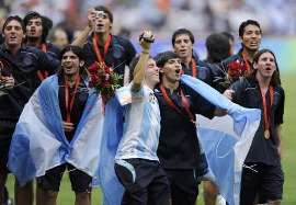 Médaille d'or pour Messi et les Argentins