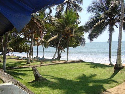 La plage et les belles alles de Kribi