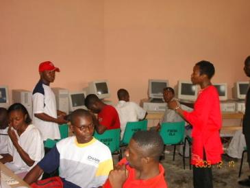 Afrique Tandem en formation au Cameroun