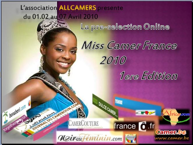 Allcamers lance miss Camer France 2010