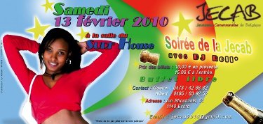 flyer soire JECAB face