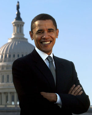 Barack Obama 44e prsident des Etats-Unis ! 