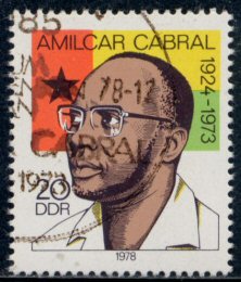 Timbre  l'effigie de Cabral