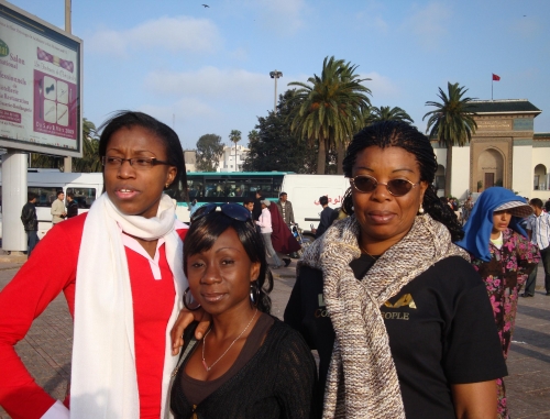 Avec Beky et MC � la 