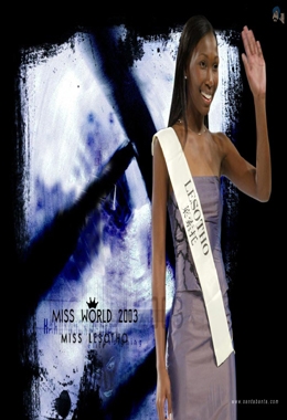 Les candidates  Miss Afrique 19/40