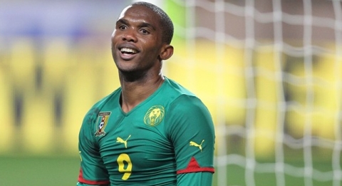Cameroun Italie 03 F�vrier 2010 ; Samuel Eto'o (3)