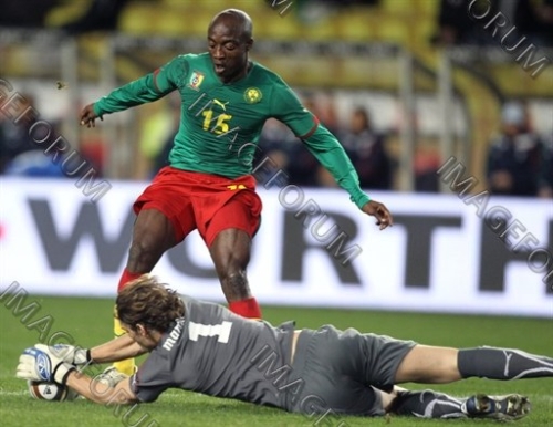 Cameroun Italie 03 F�vrier 2010 ; Achille Webo
