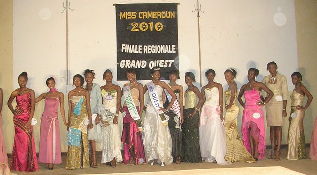 Les Finales des rgions  Miss Cameroun 2010