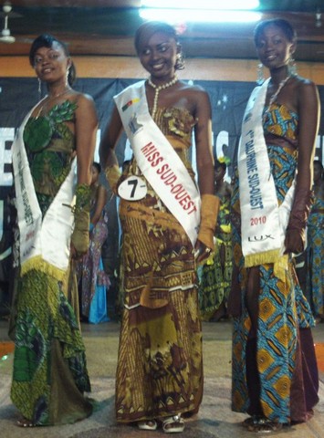Les Finales des rgions  Miss Cameroun 2010
