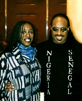 A la rencontre de Kaissa, artiste camerounaise World Music ;  Avec Stevie Wonder