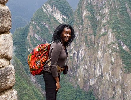 A la rencontre de Kaissa, artiste camerounaise World Music ; Au mont Machu Pichu