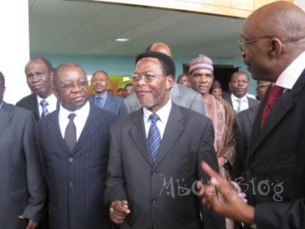 C�r�monie de d�gustation de produits locaux camerounais le 30 Juillet 2010