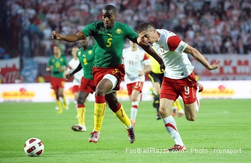 Amical Cameroun Pologne en images ; S�bastien Bassong