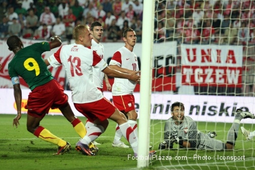 Amical Cameroun Pologne en images ; L'ouverture du score