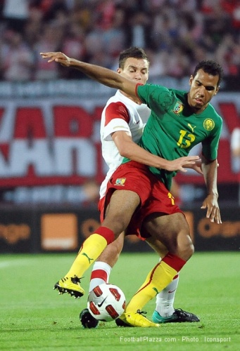 Amical Cameroun Pologne en images ; Eric Choupo Moting
