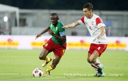 Amical Cameroun Pologne en images ; Samuel Eto'o (8)