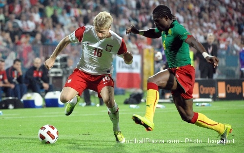 Amical Cameroun Pologne en images ; Henri Bedimo