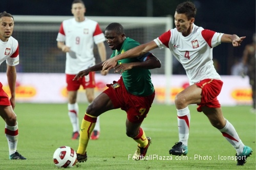 Amical Cameroun Pologne en images ; Samuel Eto'o (10)