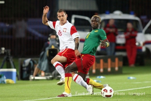 Amical Cameroun Pologne en images ; Gilles Augustin Binya