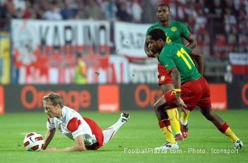 Amical Cameroun Pologne en images ; Jean II Makoun