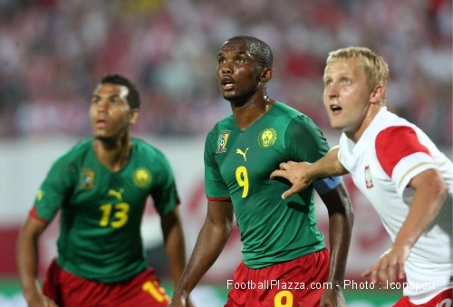 Amical Cameroun Pologne en images ; Samuel Eto'o (9)
