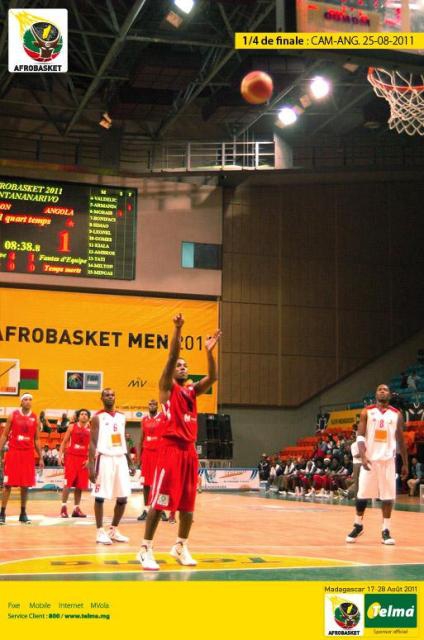 Afrobasket : Le Cameroun perd face  l'Angola