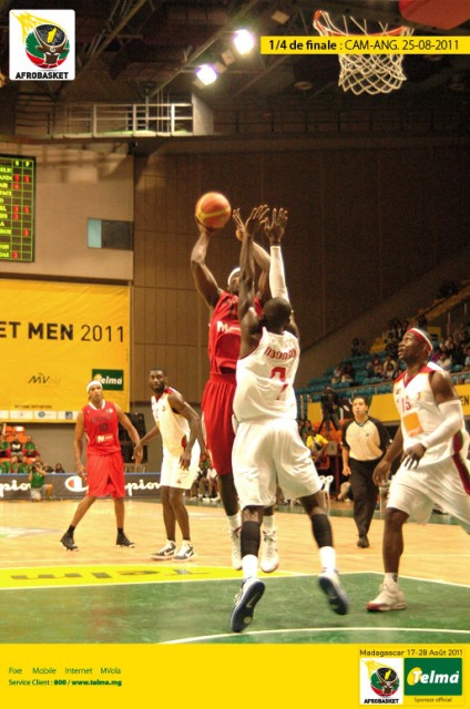 Afrobasket : Le Cameroun perd face  l'Angola