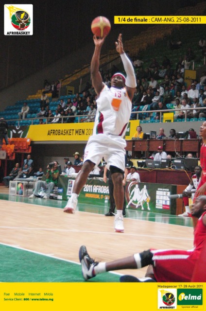 Afrobasket : Le Cameroun perd face  l'Angola