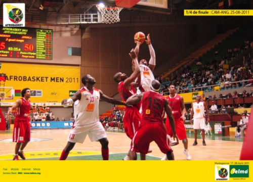 Afrobasket : Le Cameroun perd face  l'Angola