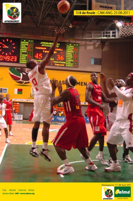 Afrobasket : Le Cameroun perd face  l'Angola