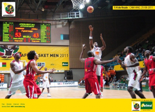 Afrobasket : Le Cameroun perd face  l'Angola