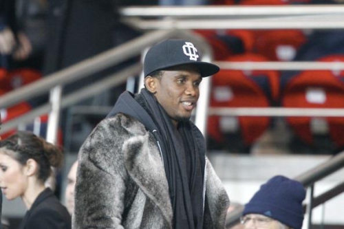 Eto'o au parc des princes