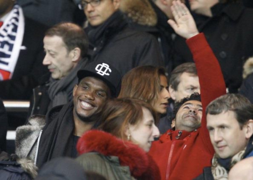 Eto'o au parc des princes