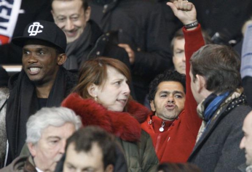 Eto'o au parc des princes