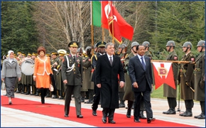 Paul Biya en Turquie