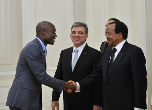 Paul Biya en Turquie