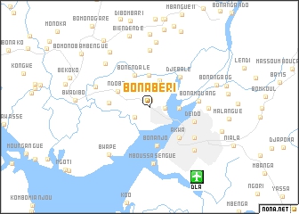 Bonaberi map
