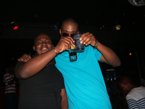 moi et un poto ( le pr�sident)