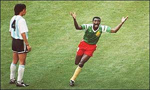 Coupe du monde 1990 : Cameroun - Argentine