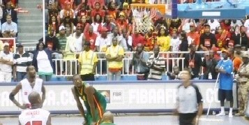 Cameroun Angola : finale de la CAN de Basketball 2007