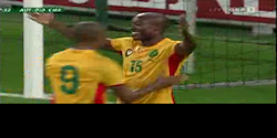 Cameroun 2 - 0 Autriche 12/08/2009 