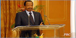 Paul Biya  Malabo pour le 17e sommet de l'UA