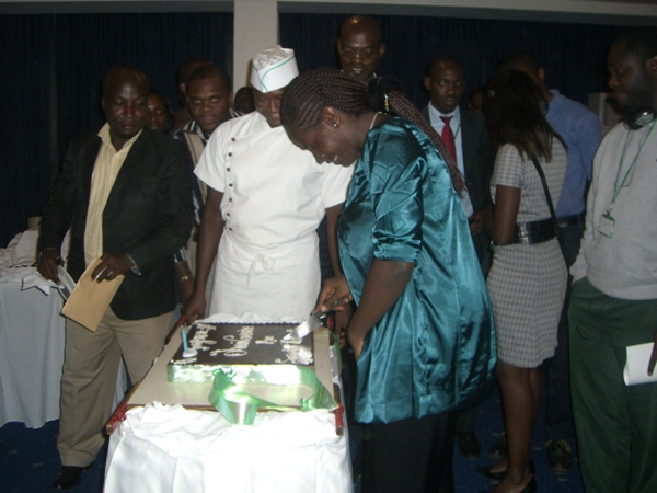 Anna Biang Ngally inaugure la dgustation