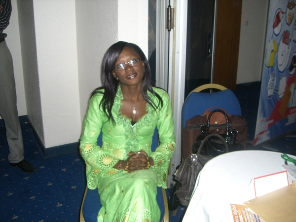 Mme Nina Kondo, responsable commercial chez Africa Digital