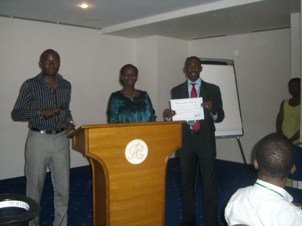 Remise de dipl�mes aux meilleures r�seauteurs 3