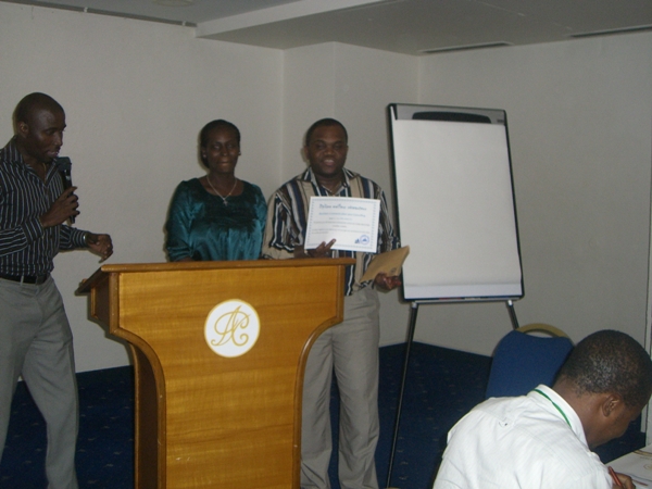 Remise de dipl�mes aux meilleures r�seauteurs 4