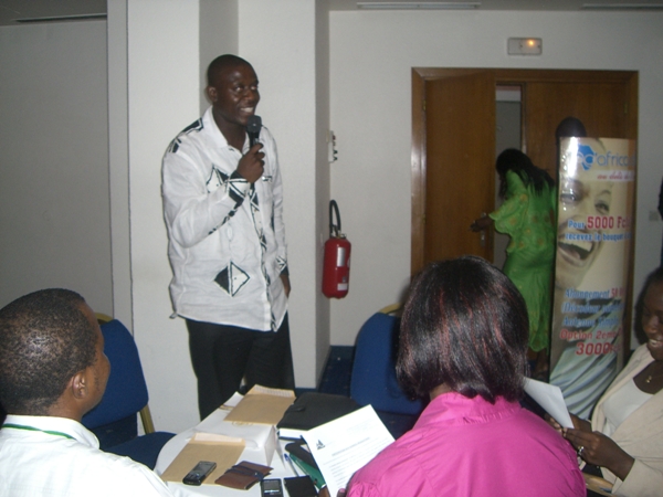 M. Romero Chouake, formateur Map for Life Afrique du Sud