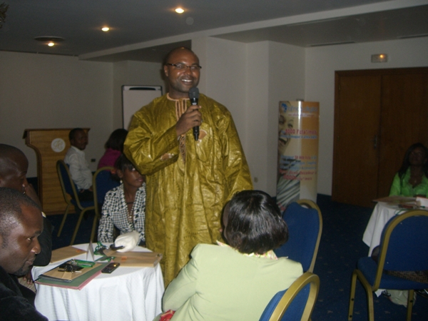 M. D�sir� Nzato, directeur commercial du groupe Armelle